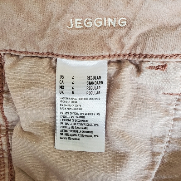 American Eagle Skinny Jeans SZ 4 Pink - Picture 6 of 7